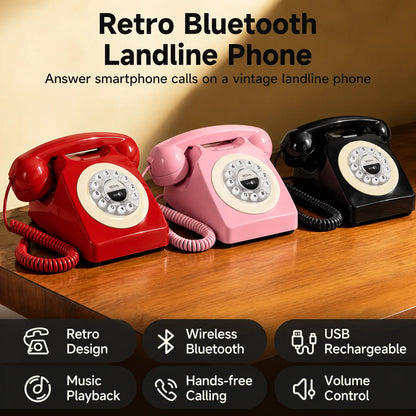 RetroRing™ Retro Bluetooth Full Landline