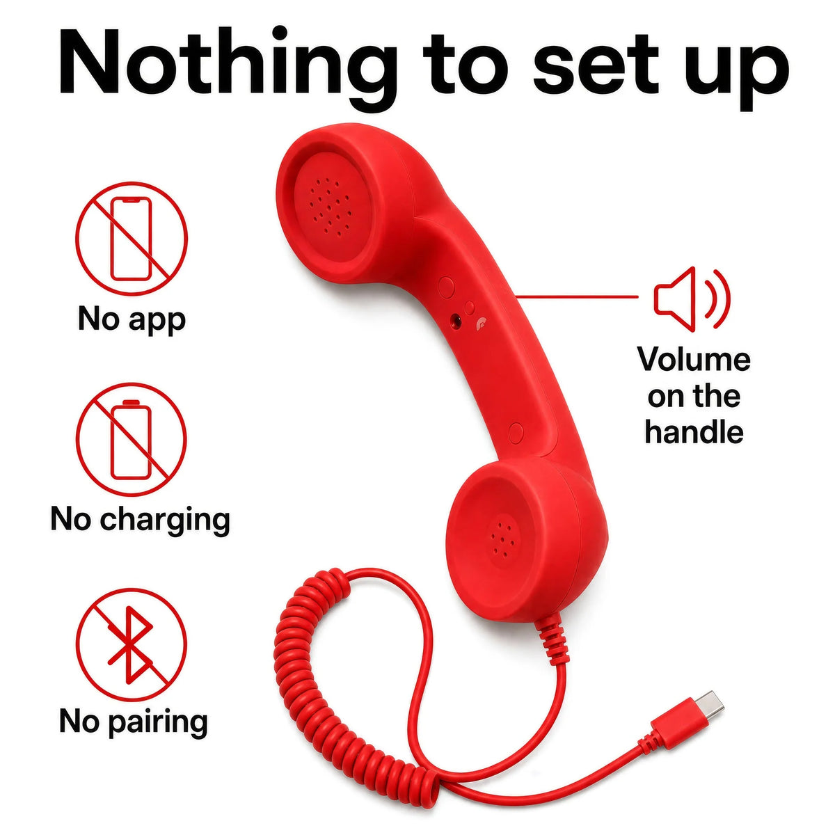 RetroRing™ Retro Handset